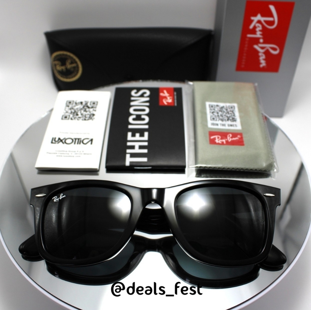 Model Display RayBan Wayfarer Black RB2140 - Picture 15 of 17